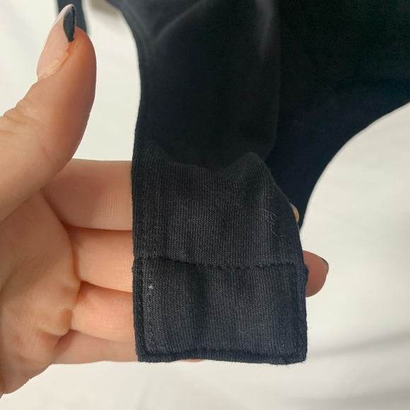 BETTER BE BASIC BLACK LONG SLEEVE BODYSUIT - Picture 3 of 5